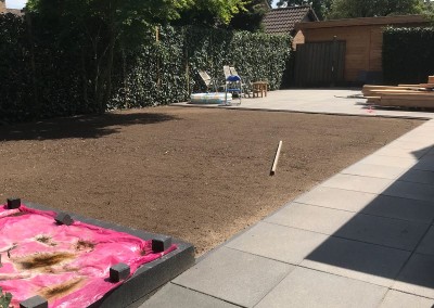 Tuin Bathmen zo goed als klaar